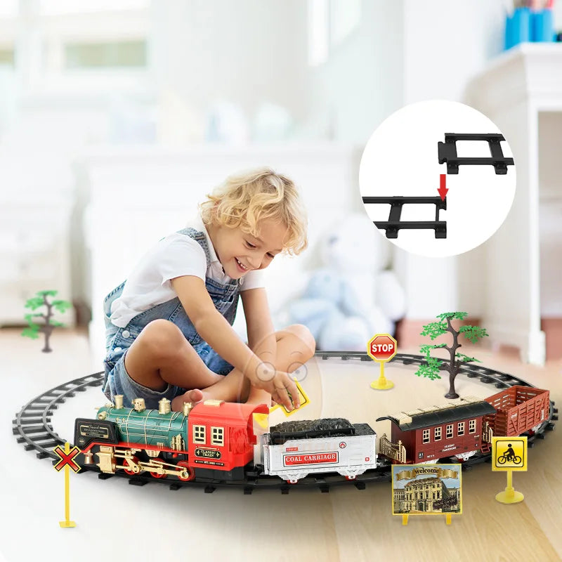 Remote Controlled Train on Track (Perfect gift for birthdays and holidays)