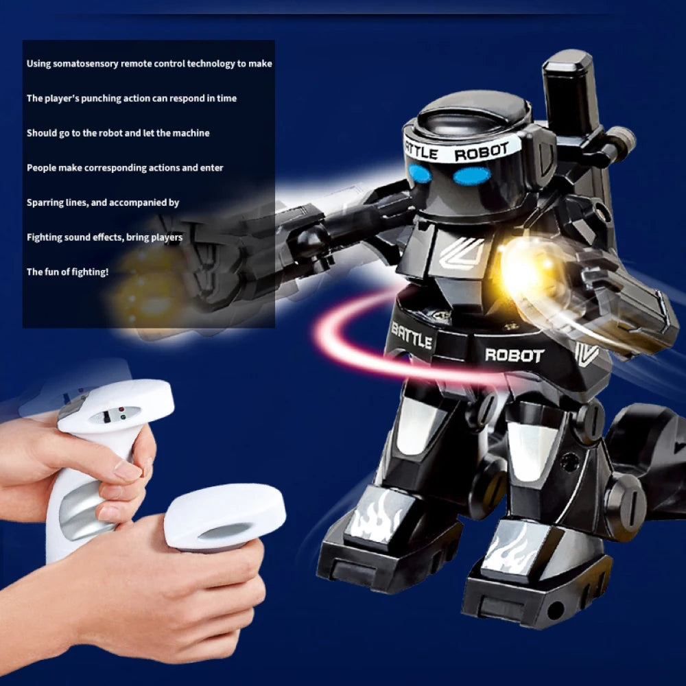 Interactive RC Battle Boxing Robot (comes with two control joysticks)