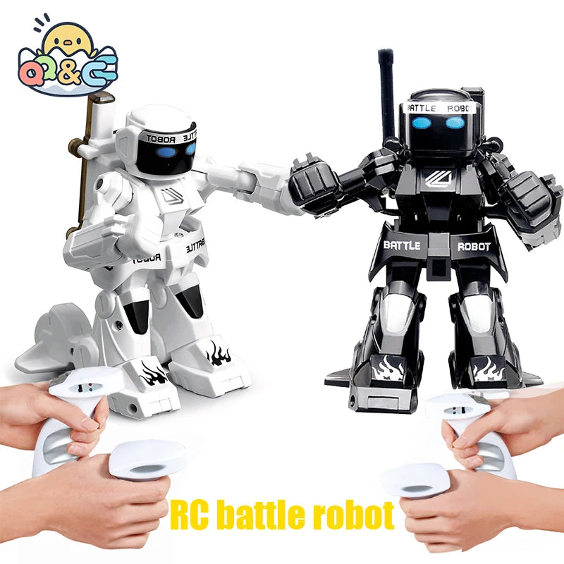 Interactive RC Battle Boxing Robot (comes with two control joysticks)