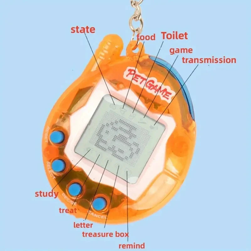 Retro Handheld Virtual Pet Game